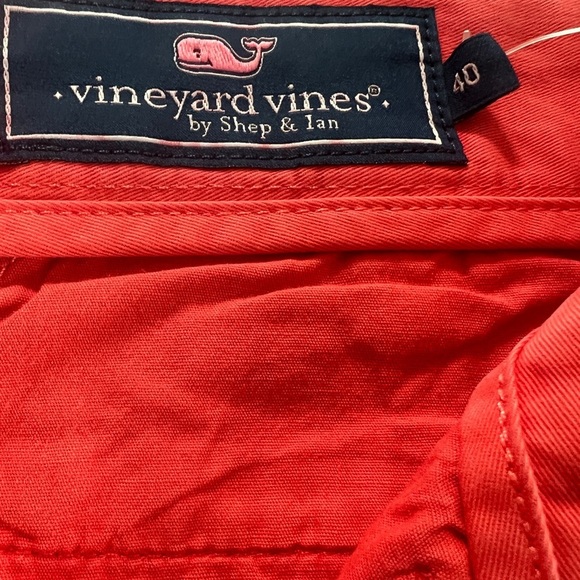 Vineyard Vines New with Tags Men’s 9” Stretch Breaker Shorts Papaya Punch - Picture 3 of 6